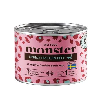 Monster Cat Adult Single Protein Beef 200 g