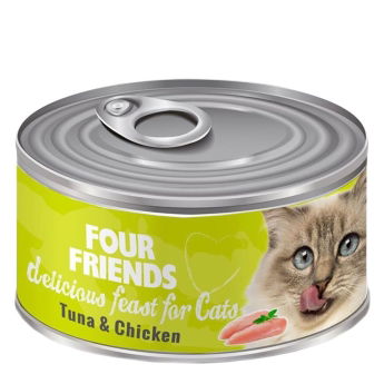FourFriends Tuna & Chicken Våtfôr