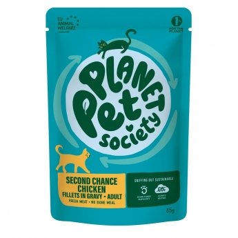 Planet Pet Society Cat Adult Second Chance Chicken 85 g