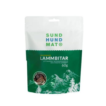 Sund Hundmat Frysetørket Lambiter 60g