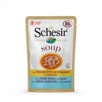 Schesir Soup Tunfisk med Blekksprut 85 g
