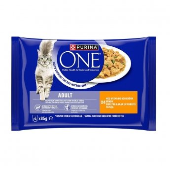 Purina ONE Cat Adult 4x85 g