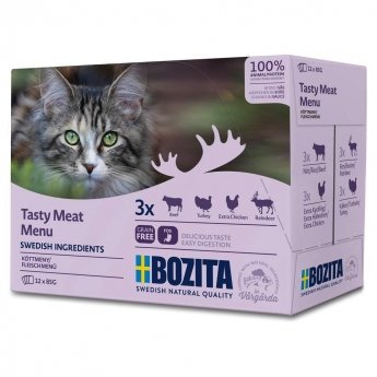 Bozita Multibox med Kjøtt 12x85 g