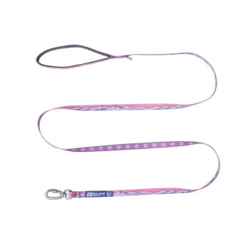 Non-stop Trail Quest Rachel Pohl Hundekobbel Rosa/Lilla 15mm/2m
