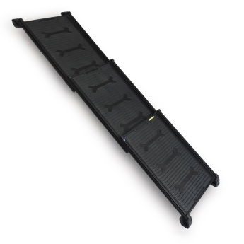 4Pets EasySteps Bilrampe for Hund sort