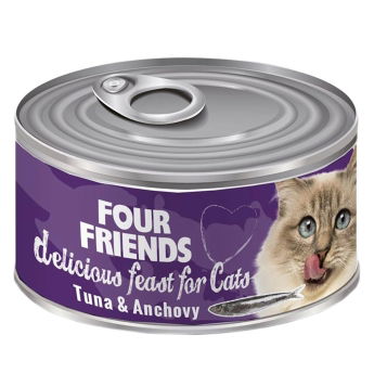 FourFriends Tuna & Anchovy Våtfôr