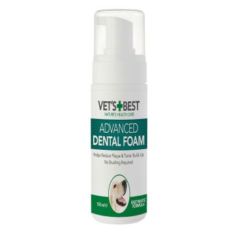 Vets Best Dental Foam til Hund 150 ml
