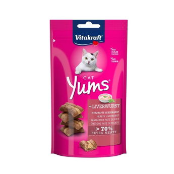 Vitakraft Cat Yums Liver Sausage 40 g