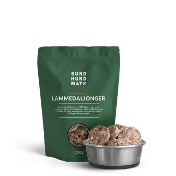 Sund Hundmat Frysetørket Lammedaljonger 150 g