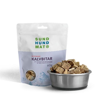 Sund Hundmat Frysetørket  Kalvebiter 60 g