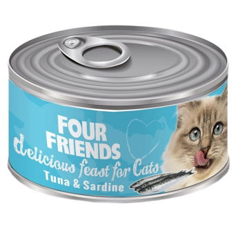 FourFriends Tuna & Sardine Våtfôr