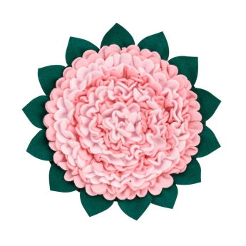 Little&Bigger Aktiveringsmatte Blomst Rosa 30 cm