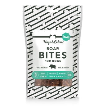Hugo&Celine Bites Villsvin, 80 g (80 g)