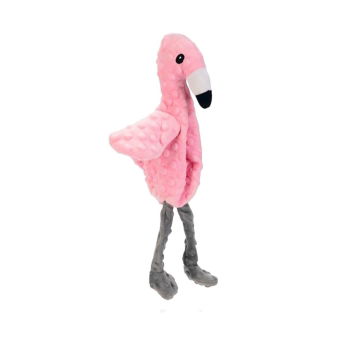 Beeztees Quak Kosedyr Flamingo Rosa 40 cm