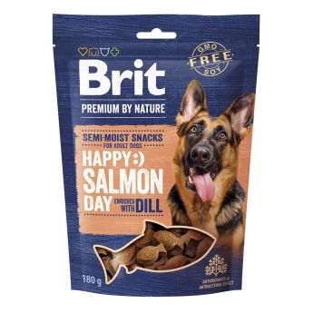 Brit Premium by Nature Hundegodbiter Laks & Dill 180 g