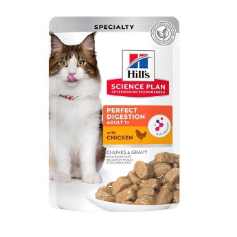 Hills Science Plan Feline Perfect Digestion Adult 1+ 12x85g