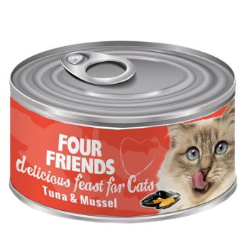 FourFriends Tuna & Mussel Våtfôr