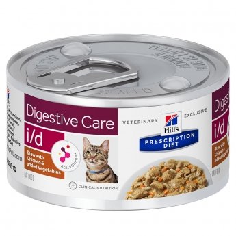 Hill&#39;s Prescription Diet Feline i/d Digestive Care Stew Chicken & Vegetables 82 g