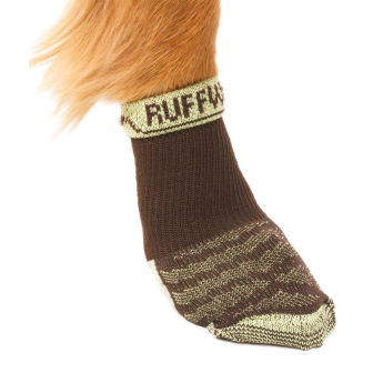 Ruffwear BarknBoot Hundesokker Brun