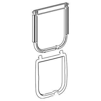 Ferplast Reserveluke Hvit Swing 5 & 7