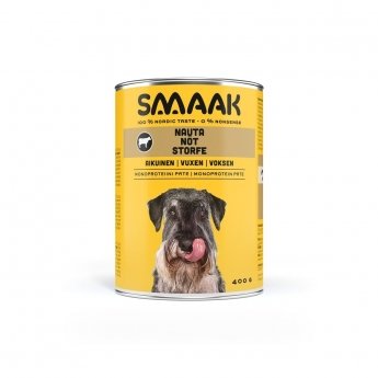 SMAAK Dog Adult Storfe & Ris, 400 g