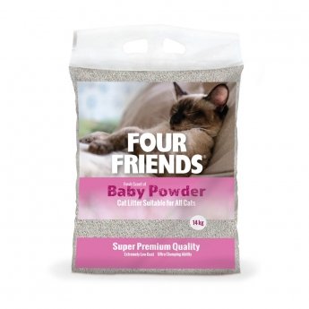 FourFriends Baby Powder Kattesand 14 kg