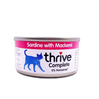 Thrive Sardine & Mackerel in gravy 75g