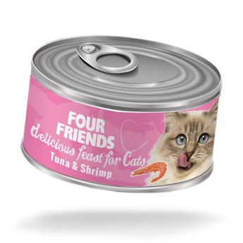 FourFriends Cat Tuna & Shrimp 85 g