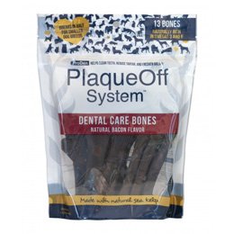 PlaqueOff Dental Care Bones (Bacon)