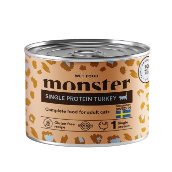 Monster Cat Adult Single Protein Turkey 200 g