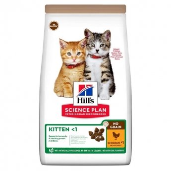 Hill&#39;s Science Plan Kitten No Grain med Kylling 1,5 kg