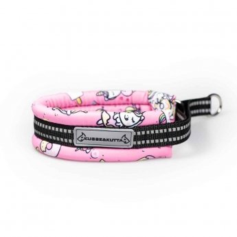 Kusse&Kutta Hundhalsband Rosa Donuts