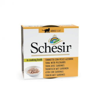 Schesir Cat Adult Tuna & Ocean Fish Gravy 70 g