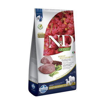 Farmina N&D Quinoa Dog Weight Management Lamb (7 kg)