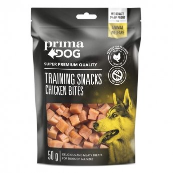PrimaDog Training Snacks Chicken Bites 50 g