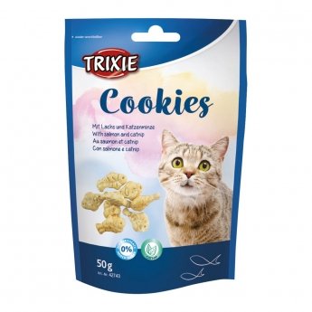 Trixie Cookies Laks & Kattemynte 50 g