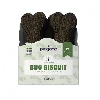 Petgood Biscuits Hundekex med Insekter 6x30 g