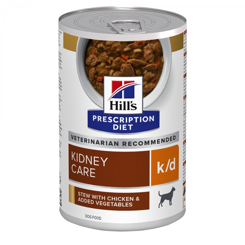 Bilde av Hill's Prescription Diet Canine K/d Kidney Care Chicken & Vegetable Stew 354 G