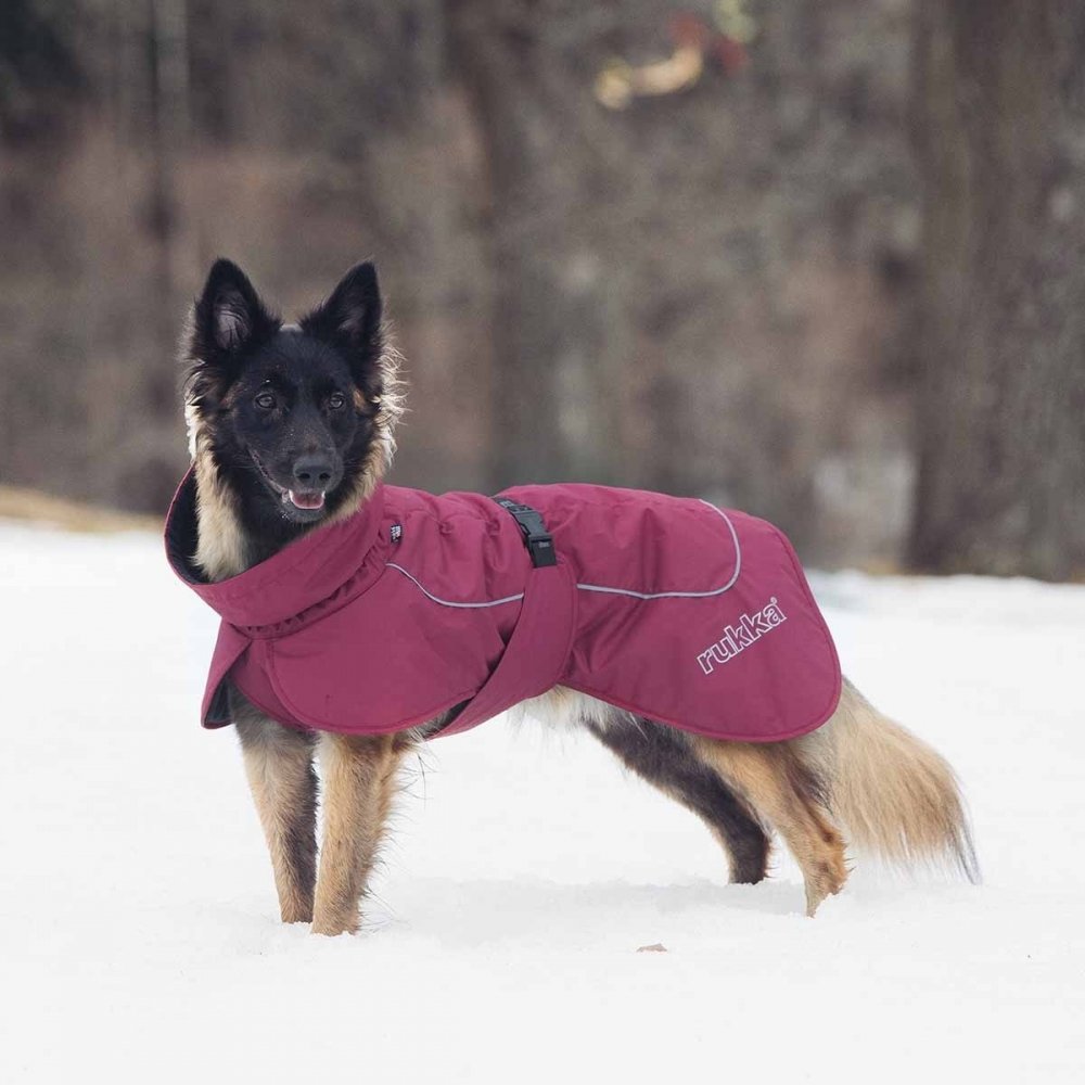 Bilde av Rukka Stormy Vinterjakke Rød (25 cm) - Alt til hunden