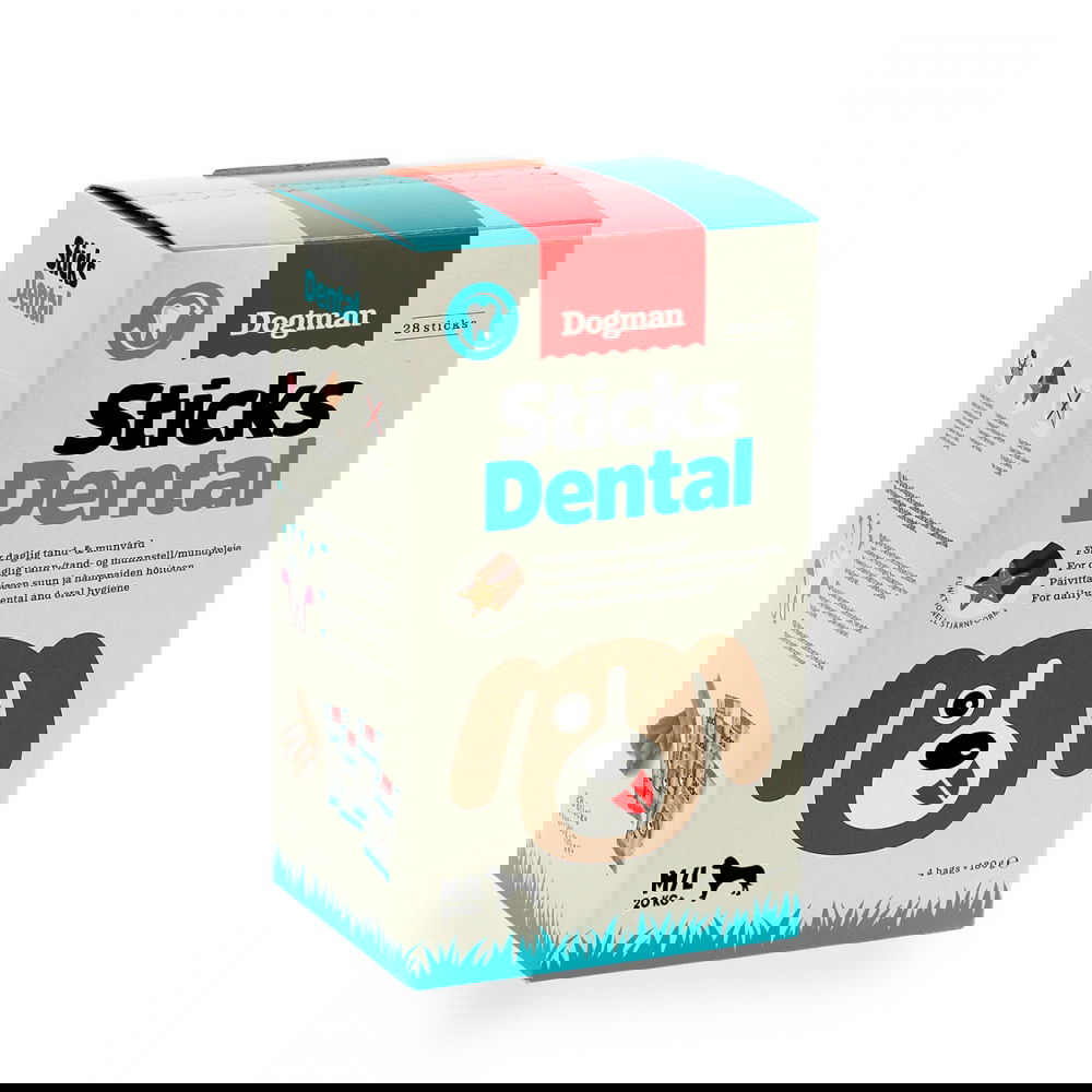 Dogman Sticks Dental Box M/L (28-Pack)