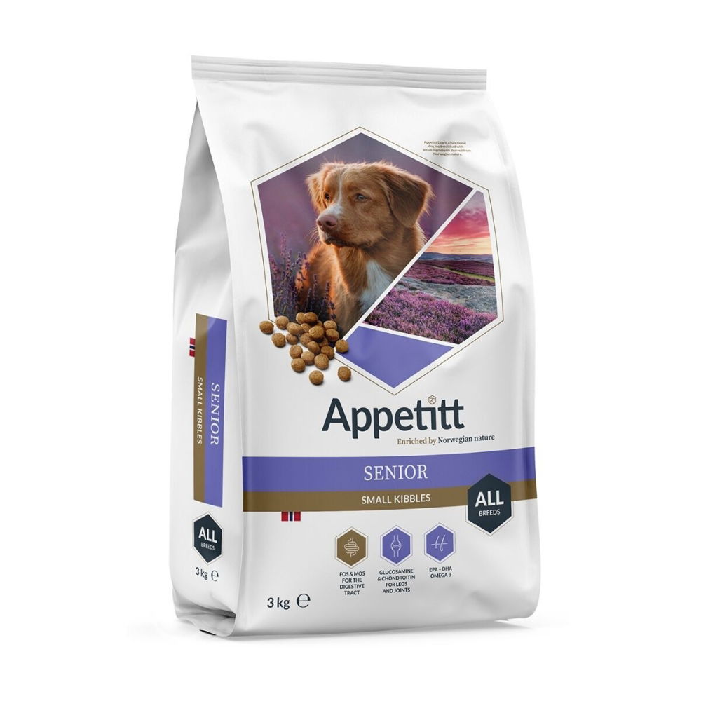 Bilde av Appetitt Dog Senior Small 3 kg - Alt til hunden