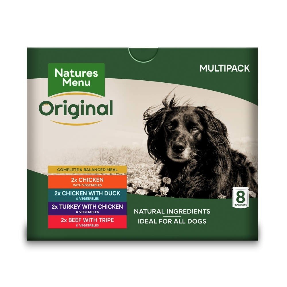 NaturesMenu Dog Multipack 8x300 g Hund - Hundemat - Våtfôr