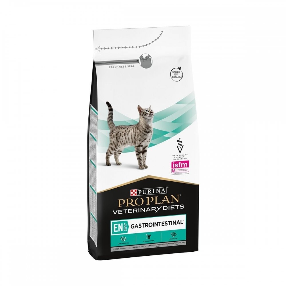 Purina Pro Plan Veterinary Diets Cat EN Gastrointestinal (1,5 kg) Veterinærfôr til katt - Mage-  & Tarmsykdom
