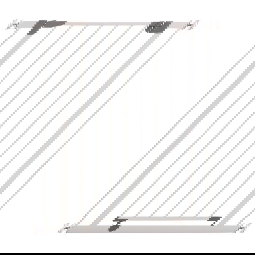 Basic Sturdy Hundegrind Høy Hvit 93 x 75 - 81 cm
