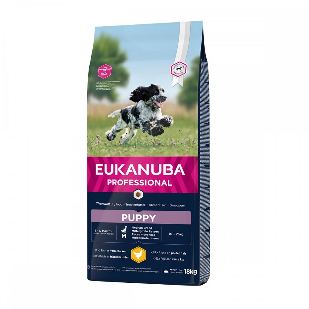 Bilde av Eukanuba Puppy Medium Breed (18 kg) - Alt til hunden