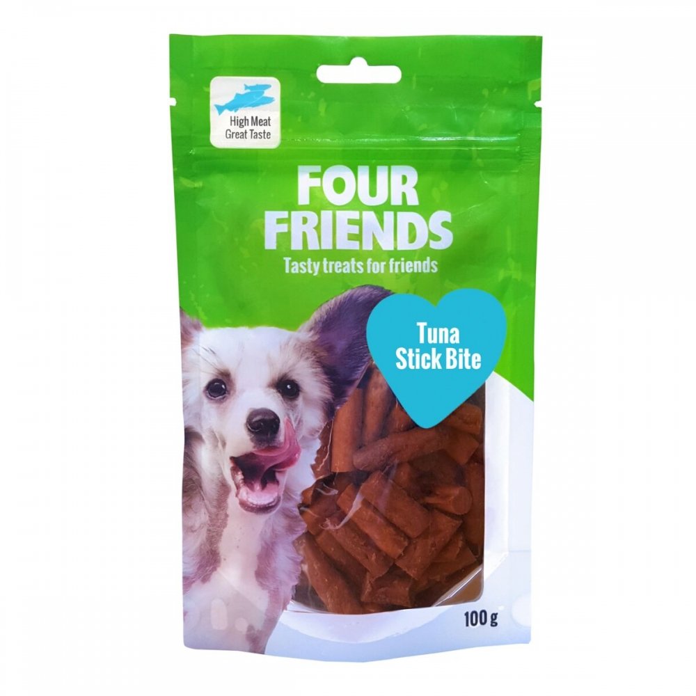 FourFriends Dog Tuna Stick Bite (100 g) Hund - Hundegodteri - Godbiter til hund