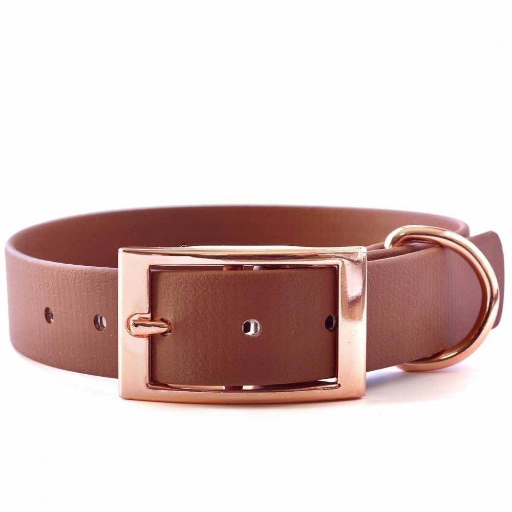 Tyylivoitto Classy Hundehalsbånd Stor Modell Brun (L)