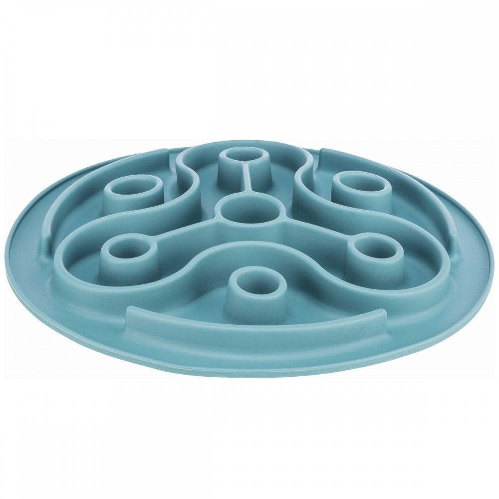 Trixie Slow Feeding Food Mat ø 28 cm blue