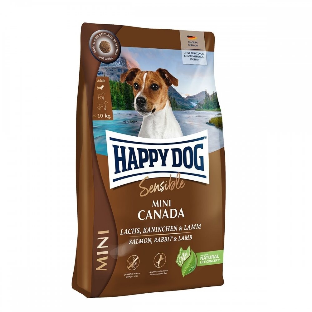 Happy Dog Sensitive Mini Grain Free Canada 4 kg Hund - Hundemat - Tørrfôr