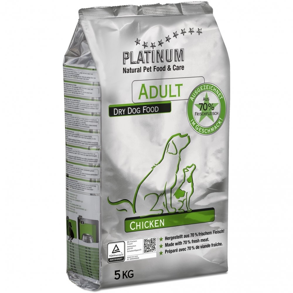 Platinum Adult Kylling (5 kg) Hund - Hundemat - Tørrfôr